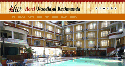 Desktop Screenshot of hotelwoodlandktm.com